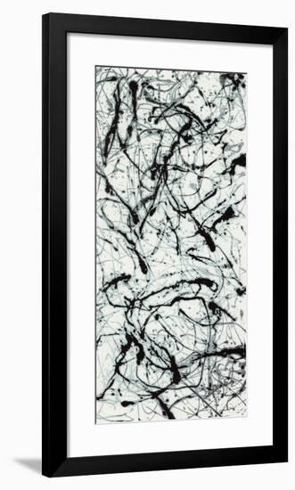 Number II A-Jackson Pollock-Framed Serigraph