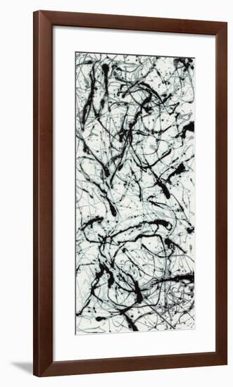 Number II A-Jackson Pollock-Framed Serigraph