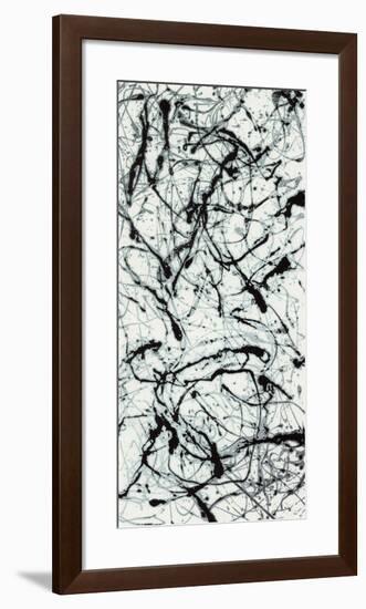 Number II A-Jackson Pollock-Framed Serigraph