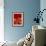 Number One Red-Ruth Palmer-Framed Art Print displayed on a wall