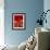 Number One Red-Ruth Palmer-Framed Art Print displayed on a wall