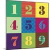 Numbercolors-Ali Lynne-Mounted Giclee Print