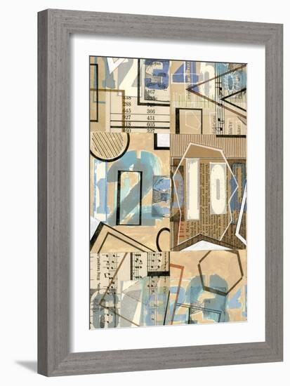 Numbers I-Nikki Galapon-Framed Art Print