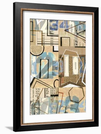 Numbers I-Nikki Galapon-Framed Art Print