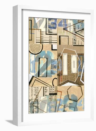 Numbers I-Nikki Galapon-Framed Art Print