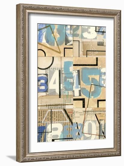 Numbers II-Nikki Galapon-Framed Art Print