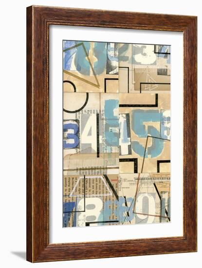 Numbers II-Nikki Galapon-Framed Art Print