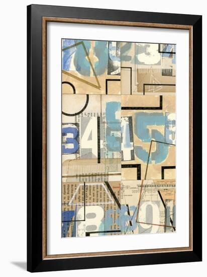 Numbers II-Nikki Galapon-Framed Art Print