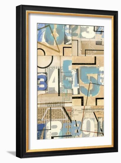 Numbers II-Nikki Galapon-Framed Art Print