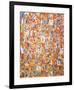 Numbers in Color-Jasper Johns-Framed Art Print