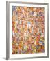 Numbers in Color-Jasper Johns-Framed Art Print