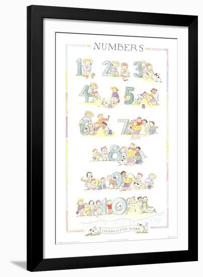 Numbers-Charlotte Voake-Framed Art Print