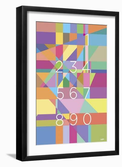 Numbers-Yoni Alter-Framed Giclee Print