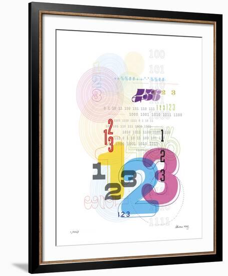 Numerology-Adrienne Wong-Framed Giclee Print