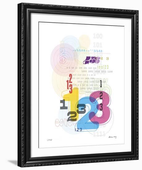 Numerology-Adrienne Wong-Framed Giclee Print