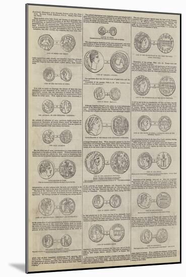 Numismatic Illustrations of the Narrative Portions of the New Testament, by John Yonge Akerman-null-Mounted Giclee Print