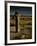 Nun's Cross, with Nun's Cross Farm Behind, Stormy Sky, Dartmoor Np, Devon, UK-Ross Hoddinott-Framed Photographic Print