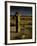 Nun's Cross, with Nun's Cross Farm Behind, Stormy Sky, Dartmoor Np, Devon, UK-Ross Hoddinott-Framed Photographic Print