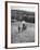 Nun Taking Two Young Children from the Mission on a Walk-null-Framed Photographic Print