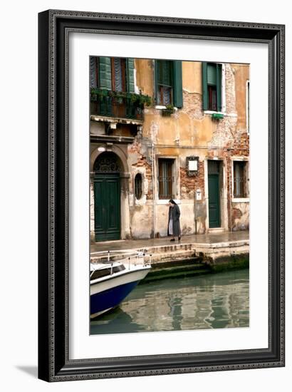 Nun, Venice-Igor Maloratsky-Framed Art Print