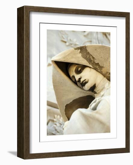 Nun Watching Over-Charles Glover-Framed Giclee Print