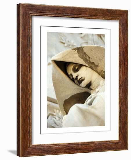 Nun Watching Over-Charles Glover-Framed Giclee Print