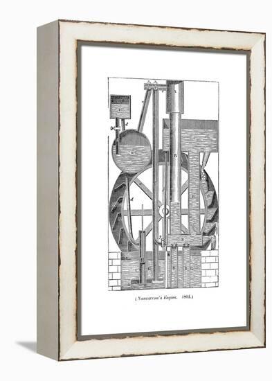 Nuncarrow's Engine-Science, Industry and Business Library-Framed Premier Image Canvas