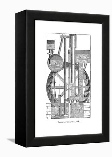 Nuncarrow's Engine-Science, Industry and Business Library-Framed Premier Image Canvas