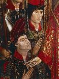 The Princes of Braganza, Detail of Altarpiece of San Vincenzo-Nuno Goncalves-Framed Giclee Print