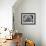 Nuns Administering Care and Food to a Needy Family, During the Famine-null-Framed Photographic Print displayed on a wall