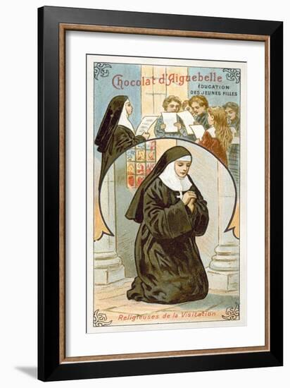 Nuns of the Order of the Visitation of Holy Mary-null-Framed Giclee Print