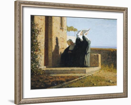 Nuns-Vincenzo Cabianca-Framed Giclee Print
