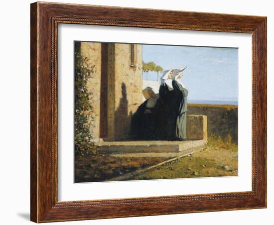 Nuns-Vincenzo Cabianca-Framed Giclee Print