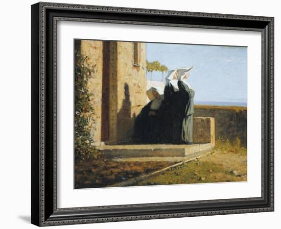 Nuns-Vincenzo Cabianca-Framed Giclee Print