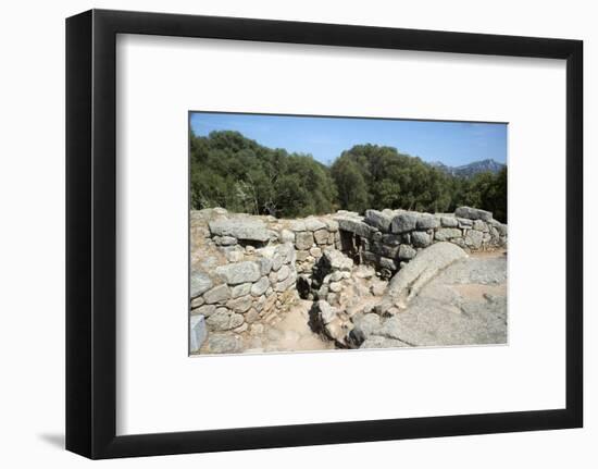 Nuraghe Albucciu, Dating from 1600 Bc, Near Arzachena, Sardinia, Italy-Ethel Davies-Framed Photographic Print