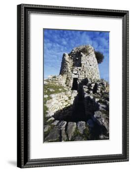Nuraghe Is Paras (15th Century BC), Isili, Sardinia, Italy-null-Framed Photographic Print