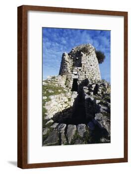 Nuraghe Is Paras (15th Century BC), Isili, Sardinia, Italy-null-Framed Photographic Print