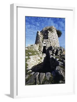 Nuraghe Is Paras (15th Century BC), Isili, Sardinia, Italy-null-Framed Photographic Print