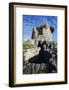 Nuraghe Is Paras (15th Century BC), Isili, Sardinia, Italy-null-Framed Photographic Print