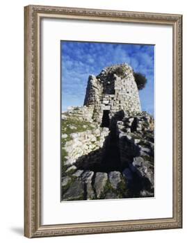 Nuraghe Is Paras (15th Century BC), Isili, Sardinia, Italy-null-Framed Photographic Print