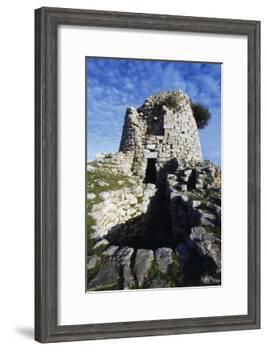 Nuraghe Is Paras (15th Century BC), Isili, Sardinia, Italy-null-Framed Photographic Print