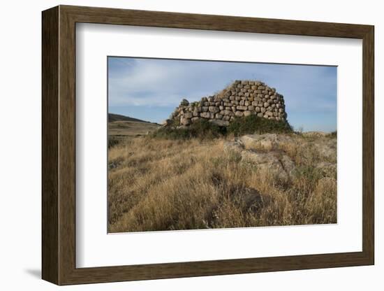 Nuraghe Izzana, One of the Largest Nuraghic Ruins in the Province of Gallura, Dating from 1600 Bc-Ethel Davies-Framed Photographic Print