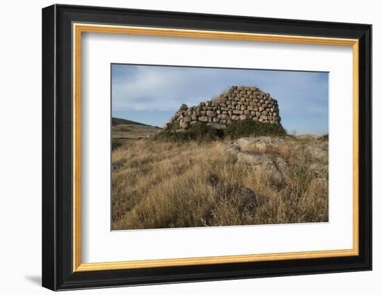 Nuraghe Izzana, One of the Largest Nuraghic Ruins in the Province of Gallura, Dating from 1600 Bc-Ethel Davies-Framed Photographic Print