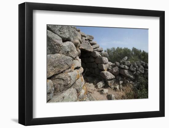 Nuraghe Tuttusoni, One of the Nuraghic Ruins in the Province of Gallura, Sardinia, Italy-Ethel Davies-Framed Photographic Print