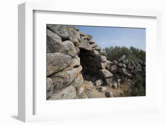 Nuraghe Tuttusoni, One of the Nuraghic Ruins in the Province of Gallura, Sardinia, Italy-Ethel Davies-Framed Photographic Print