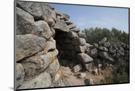 Nuraghe Tuttusoni, One of the Nuraghic Ruins in the Province of Gallura, Sardinia, Italy-Ethel Davies-Mounted Photographic Print