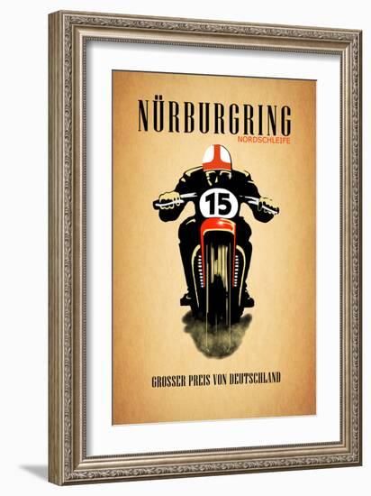 Nurburgring Nordschleife-Mark Rogan-Framed Art Print