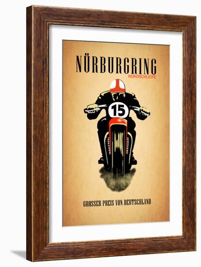 Nurburgring Nordschleife-Mark Rogan-Framed Art Print