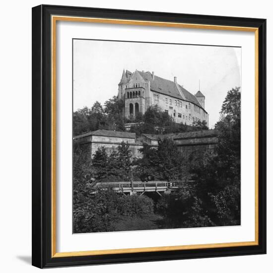 Nuremberg Castle, Nuremberg, Germany, C1900s-Wurthle & Sons-Framed Photographic Print