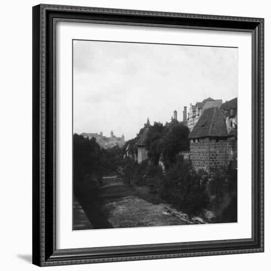 Nuremberg Castle, Nuremberg, Germany, C1900s-Wurthle & Sons-Framed Photographic Print